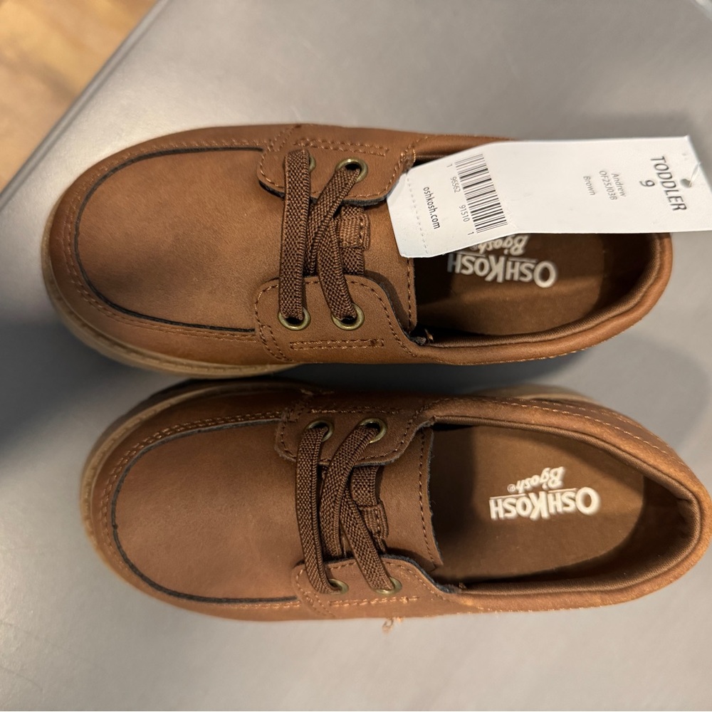 OshKosh B'gosh Toddler Brown Boat Shoes